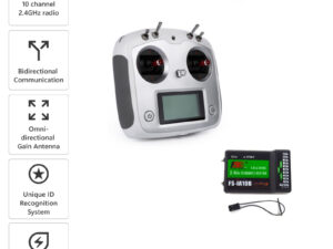 FS I6S 2.4GHz 10CH RC Transmitter W_ FS iA10B Receiver