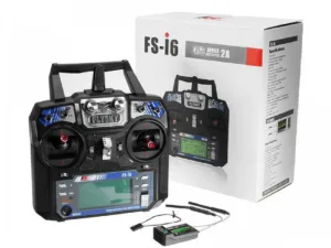 FlySky FS-i6 2.4G 6CH AFHDS Transmitter with FS-iA6B Receiver for RC FPV Drones